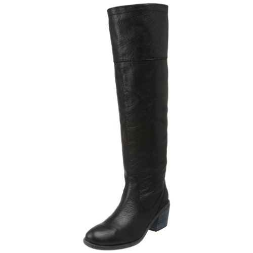 D-Segno Women's Fazio Knee-High Boot,Tumb Black,7 M US