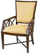 Sutton Place Dining Arm Chair in Dark Mahogany