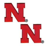 NCAA Studded Earrings - Nebraska Cornhuskers