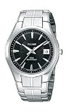 Pulsar Bracelet Collection Date Window Black Dial Men's watch #PXH913