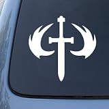 HALO EMBLEM - Vinyl Decal Sticker #A1450 | Vinyl Color: White