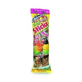 Kracker Sticks for African Parrots, Honey by Vitakraft Pet Products