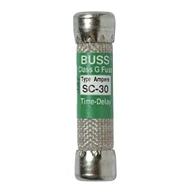 Bussmann #BP SC-30 2PK30A SC Cart Fuse by BUSSMANN MFG DIV P1263