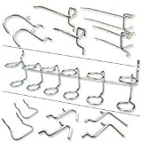 Pegboard Organizer Hook Set, 50pc