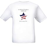 I`m Proud to be an American - Anguilla, MS - T-Shirt