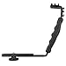 Foto4easy Heavy Duty Photo Video LED Light L Bracket Mount 2 Hot Shoe Mount for Camera Mic