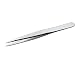 Erem ACSA Straight Medium Hardened Tips Anti Magnetic Tweezer, Stainless Steel, 4.25" Length
