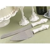 Linked Hearts Resin Serving Set