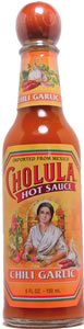 Cholula Chili Garlic Hot Sauce Wooden Stopper Top - 5 oz by Cholula