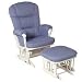 Dutailier Jamie Recliner Chair & Stool Set