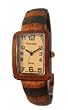 Tense Cuff Two Tone Sandalwood Light Dial Wooden Unique Watch Ladies L8203SD
