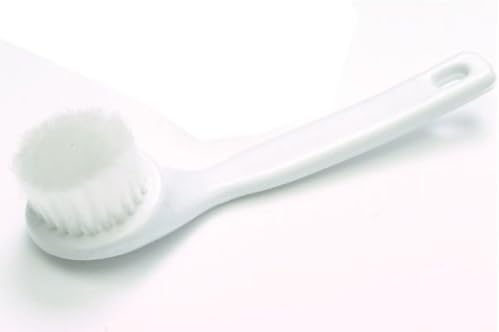 Facial Brush Clear 5 1/2" Handle - 3 Pieces