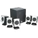 iConcepts 79233N 5.1 Speaker System with Subwoofer (Black)