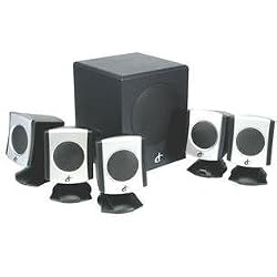 iConcepts 79233N 5.1 Speaker System with Subwoofer (Black)