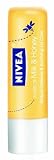 31xAK1aThJL. SL160  Nivea Lip Care A Kiss Of Milk and Honey Natural Defense (Pack of 6)