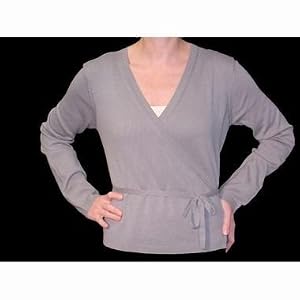 Danskin Ladies Wrap Sweater