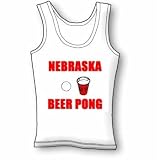 Nebraska Beer Pong Women's Tank Top