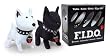 FIDO BLACK WALKING BARKING FLIPPING DOG - Black