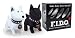 F.I.D.O. Black Walking Barking Flipping FIDO Dog