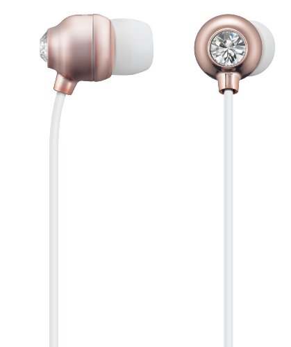 maxell カナルタイプ ヘッドホン 「Jewel Style」 ピンクゴールド HP-CN11CC-MPK