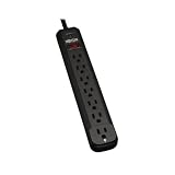 Best Price Tripp Lite Protect It! TLP712B 12 ft. 7 Outlets 1080 Joules Black Surge Suppressor