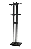 Kobe Coat Tree (Dark Walnut) (67"H x 15.375"W x 11"D)