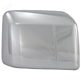 Coast To Coast CCIMC67402 Full Chrome Mirror Cover Kit Square Cover - Pack Of 2 by Coast to Coast International