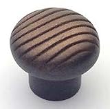 1-5/8 Dia Aged Bronze Knob
