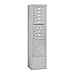 Salsbury Industries 3915S-08AFP Free Standing Horizontal 4C Mailbox Aluminum