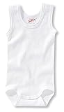 Sanetta  308300 - Body ärmellos, Basic Collection, Organic Cotton weiss