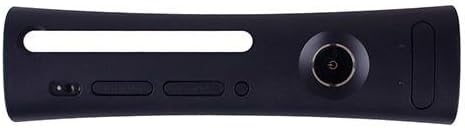 Black Front Rear Faceplate Face Plate Replacement Case Cover For Microsoft Xbox 360