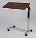 Overbed Table - # 3-Position tilting Overbed TableHeight Adjustable # Locking brakes