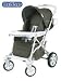 Peg Perego Uno Convertible Carriage to Stroller System in Pure Vapor