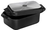 Karcher 121749 Aluguss-Br�ter 2in1 - Schwarz inkl. Backhandschuhe
