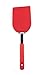 RSVP Large Flexible Nonstick Nylon Spatula, Red