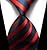 jacob alex #38801 Classic Necktie Mens Striped Tie WOVEN JACQUARD Silk Men's Suits Ties