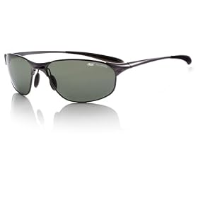 Bolle Fusion Aftermath Sunglasses (Shiny Gunmetal Polarized Axis)