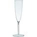 Clear Premium Quality Plastic 5oz Champagne Flutes 8ct