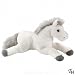 Marshmallow White Floppy Plush Horse