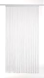 Fadenvorhang in wei� 2,25m x 1m