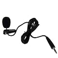 Un microphone 3.5mm mini compact avec prise Jack micro audio et un c�ble d'un m�tre pour ordinateur portable avec cam�ra Skype, MSN, VoIP sous Windows XP/Vista/7
