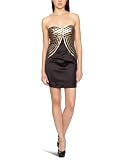 Lipsy - Dr05519 Pu Panelled Bandeau - Robe - Femme