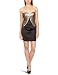 Lipsy DR05519 Panelled Bandeau Strapless Women's Dress