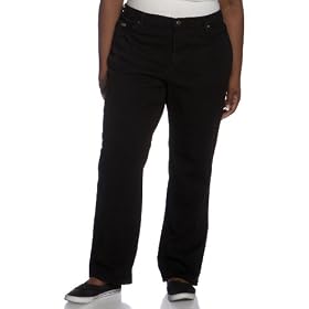 Lee Jean Women's Plus Relaxed Fit Straight Leg Jean