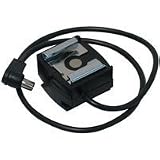 Adorama Camera PC to Hot Shoe Adapter with Connecting Cord.