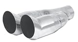 3ARacing 62-1688 Slant Oval Dual Tips/10.5