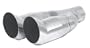 3ARacing 62-1688 Slant Oval Dual Tips/10.5" X 3"