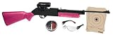 Crosman 760 Pumpmaster Shooter's Kit, Pink Stock