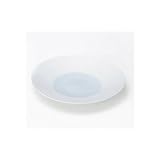 〔有田焼 和皿・洋皿〕 見込青白磁千段 ８号皿 3個組 〔キャッシュバックキャンペーン対象商品〕