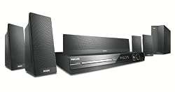Philips HTS3555 Home Theater System with iPod Connectivity (Black)